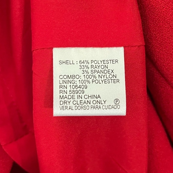 ANTONIO MELANI Red Mini Dress - Picture 7 of 8